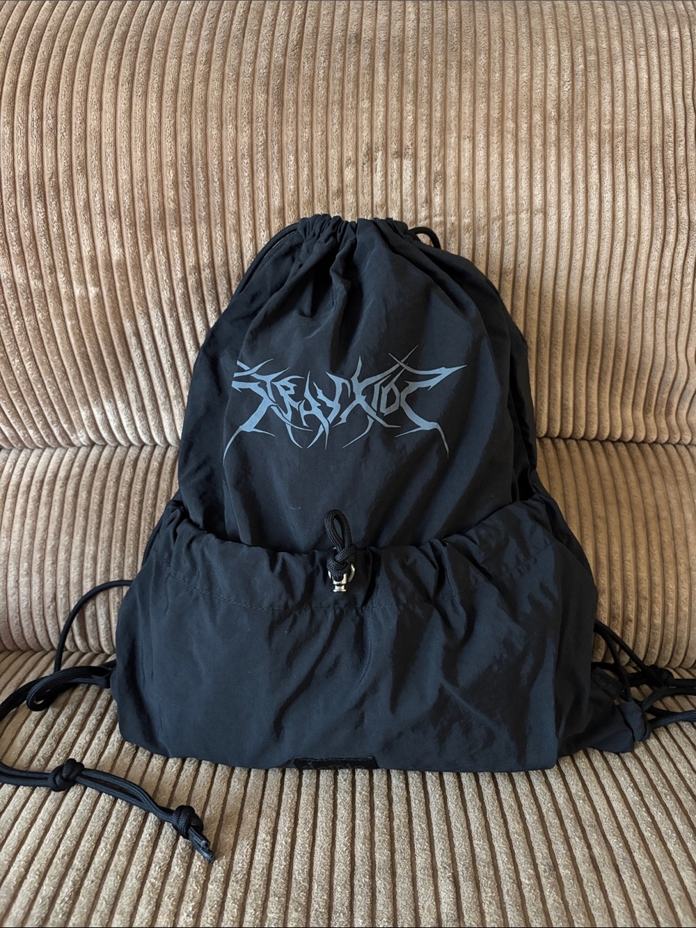Stray kids drawstring backpack